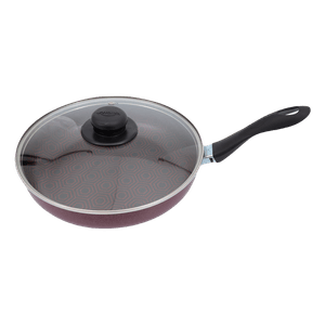 Sartén Antiadherente Tapa Vidrio Ultra Colors 24cm - Universal