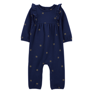 Mameluco Mariposas Azul Oscuro Bebés Niñas - Carter's