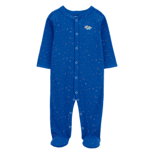 Pijama Enteriza Azul Bebés Niños - Carter's