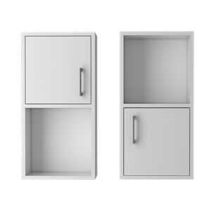 Combo 2 Gabinete de Baño Bath Blanco - RTA Design