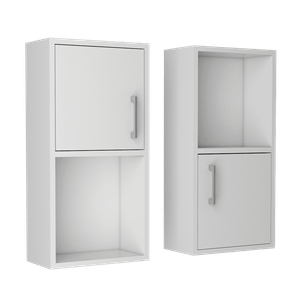 Combo 2 Gabinete de Baño Bath Blanco - RTA Design