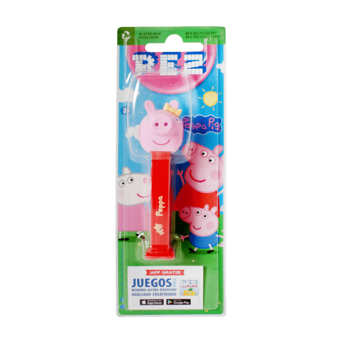 Dispensador de Caramelos Peppa Pig Rojo - Pez