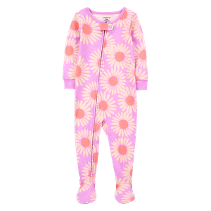 Pijama Enteriza Flores Rosado Bebés Niñas - Carter's