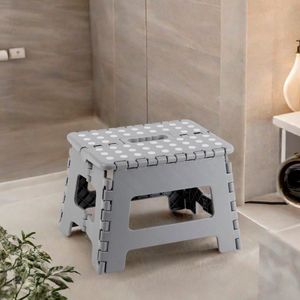 Butaco Plegable Gris 22 cm - Ikhome