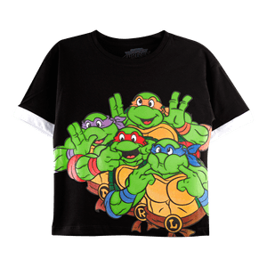 Camiseta Manga Corta Niños - Tortugas Ninja