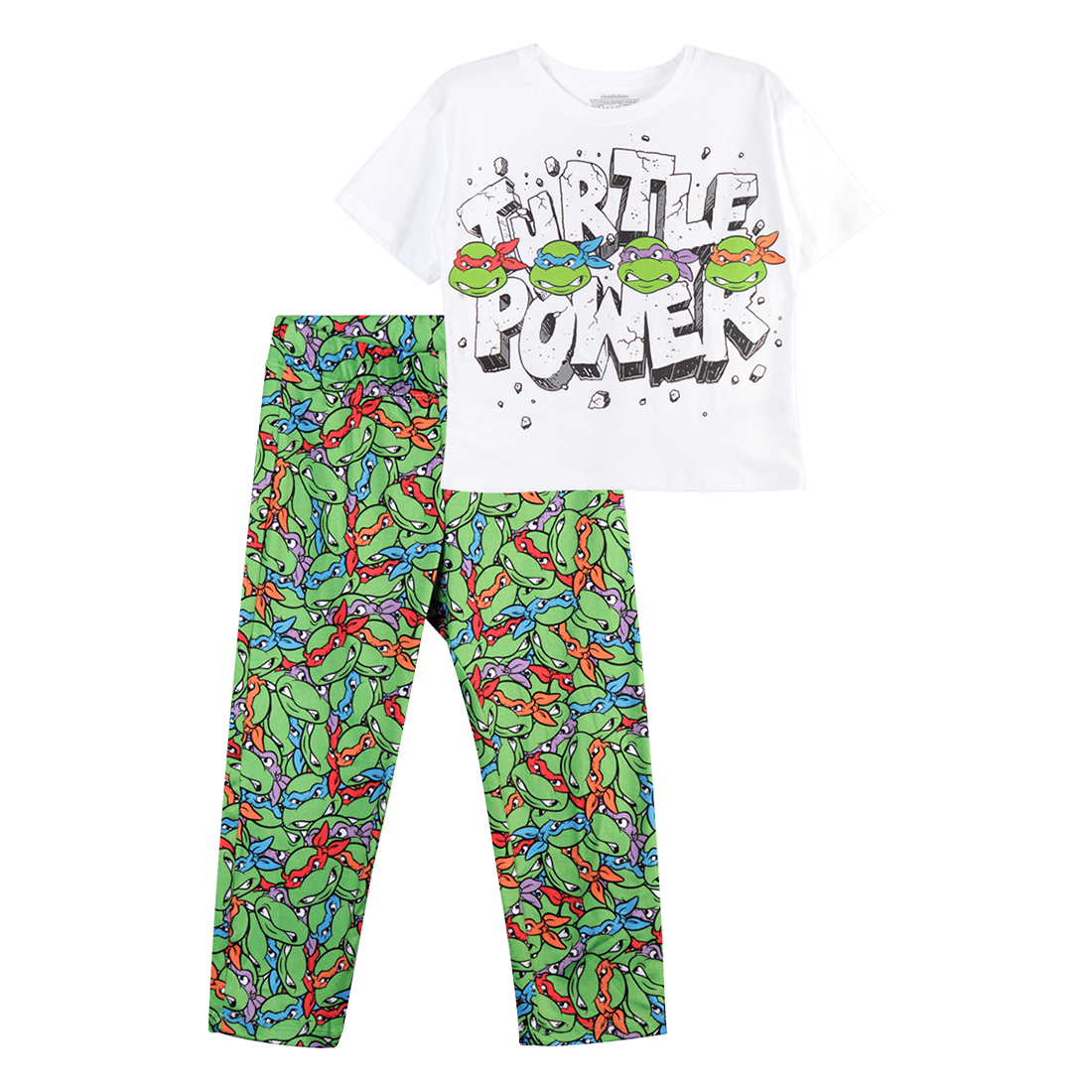 Pijama 2 Piezas Camiseta y Pantalón Niños - Tortugas Ninja