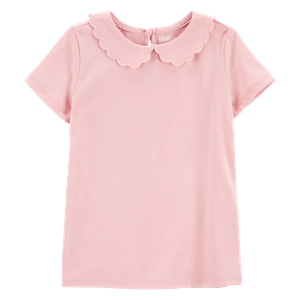 Camiseta Manga Corta Rosada Niñas - Oshkosh