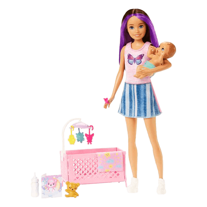 Set De Juego Skipper Hora De Dormir Barbie Barbie Pepe Ganga Pepe Ganga