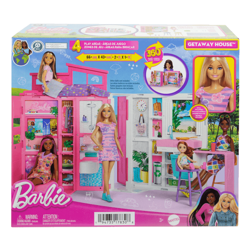 Casa De Muñecas Glam Con Muñeca Barbie Barbie Pepe Ganga