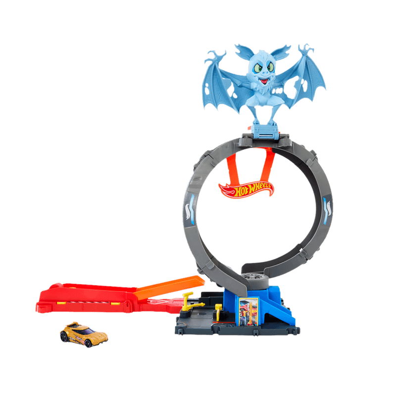 Pista De Juguete City Ataque De Murciélago Hot Wheels Hot Wheels