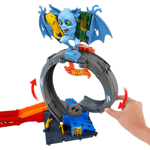 Pista de Juguete City Ataque de Murciélago - Hot Wheels
