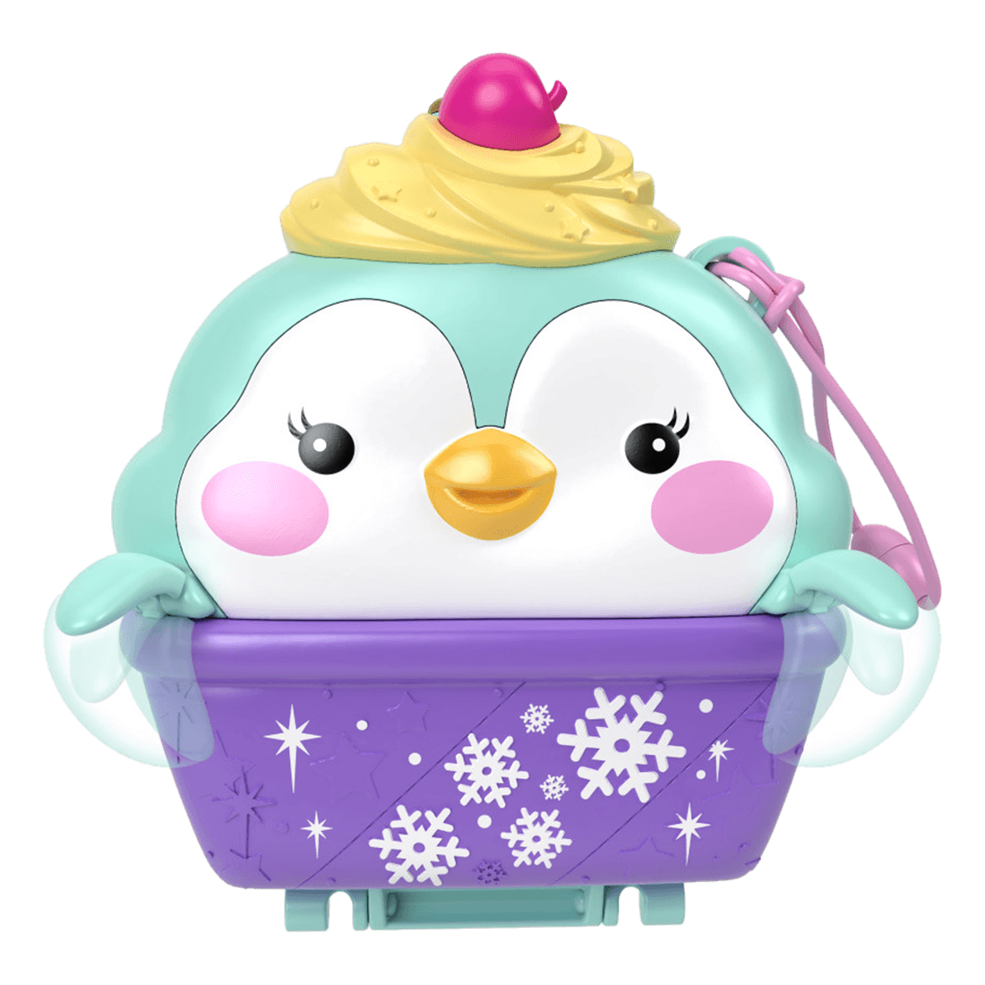 Set Estuche De Pingüino De Nieve - Polly Pocket Polly Pocket - Pepe 