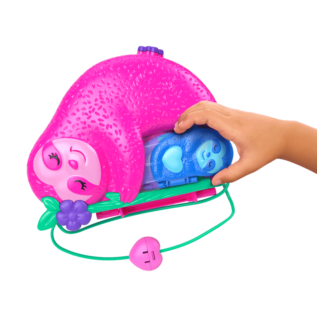 Set Stuche De Bolso 2 En 1 Familia De Perezosos - Polly Pocket Polly ...