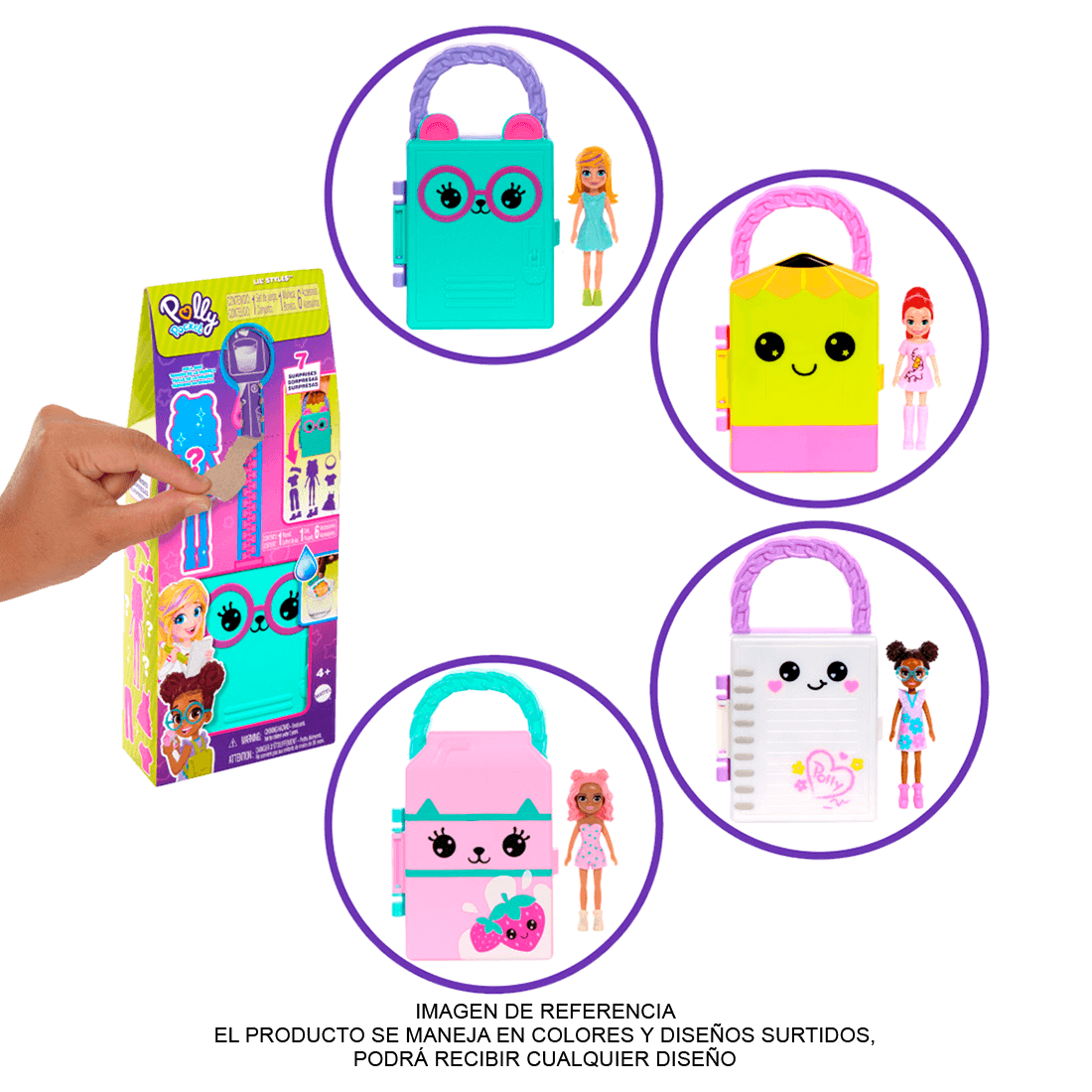 Set De Juego Clóset Fashion Reveal - Polly Pocket Polly Pocket - Pepe ...