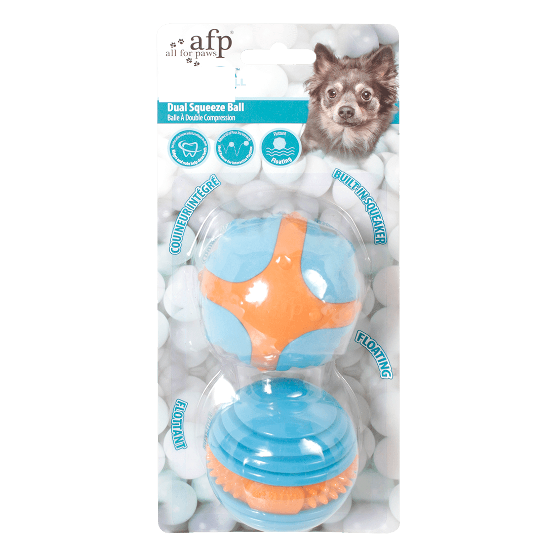 Set 2 Pelotas Meta Squez Para Perros All For Paws All For Paws Pepe