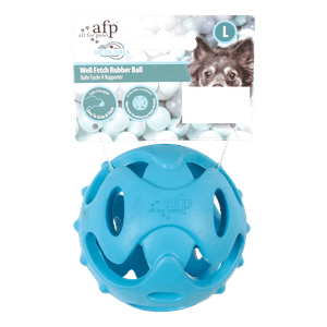 Pelota Metafetch Rub Azul para Perros - All For Paws