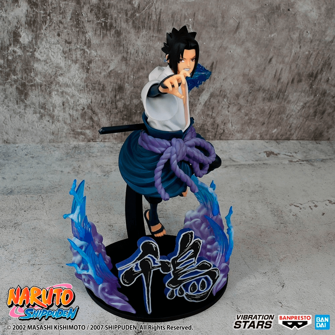 Figura Naruto Ship Vibrat Stars-Sasuke Spec V - Banpresto Banpresto ...