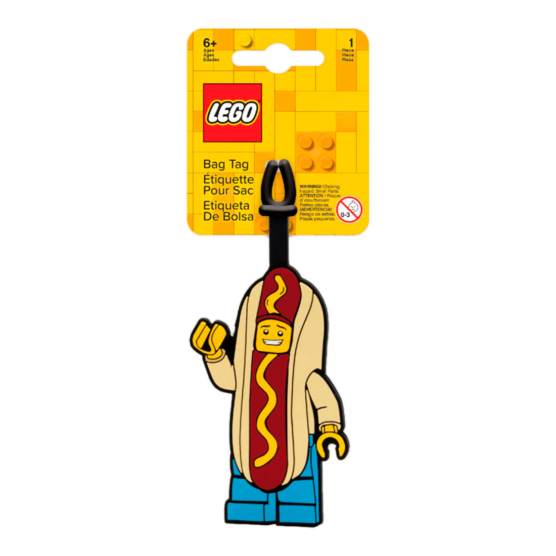 Etiqueta Lego Iconic Bag Tag Hot Dog Man - Lego Lego - Pepe Ganga ...