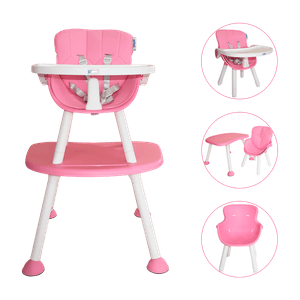 Silla Comedor para Bebé Tango Escritorio Rosa - Priori