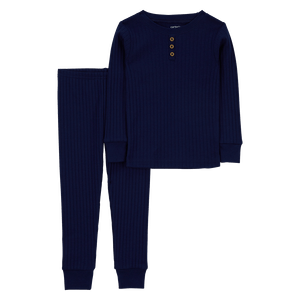 Set Pijama 2 Piezas Azul Oscuro Unisex - Carter's