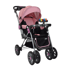 Coche para Bebé Reversible Supra Rosa - Priori