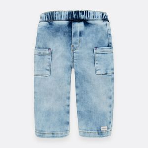 Denim paper bag para recién nacida niña