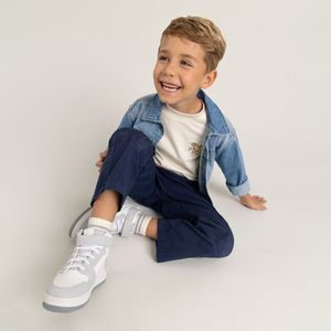 Tenis bota para bebé niño