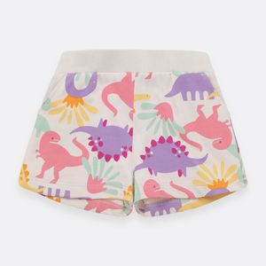 Conjunto camiseta manga corta + short para bebé niña