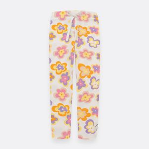 Leggings con cintura elástica y cordón para bebé niña