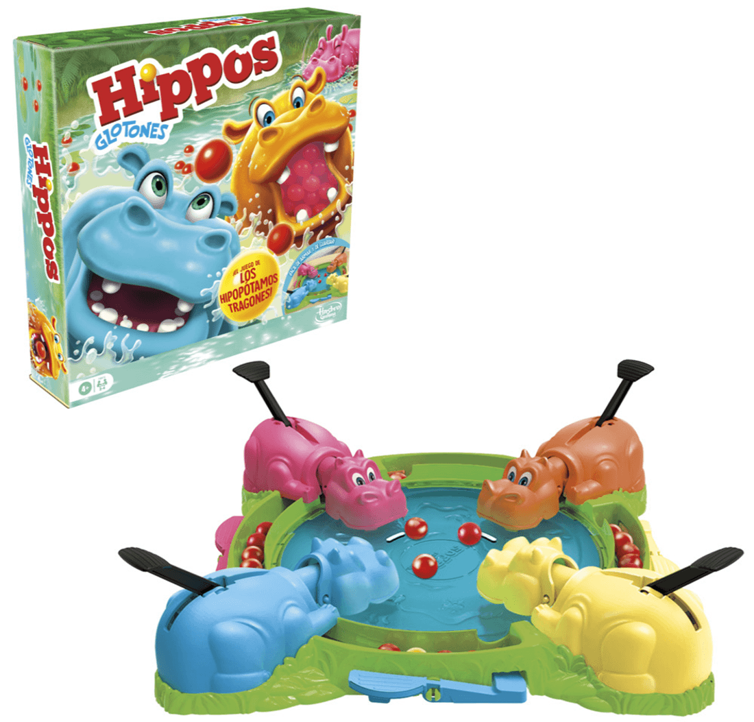 Juego De Mesa Hippos Glotones Hasbro Gaming Hasbro Gaming Pepe