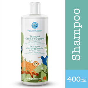 Shampoo sin Fragancia Ecotú - 400 ml