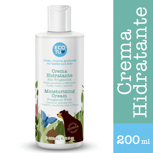 Crema Hidratante sin Fragancia Ecotú - 200 ml