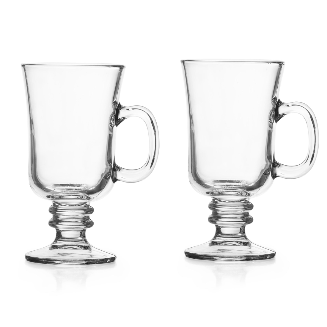 Libbey Milan 8-1/4-Ounce Irish Coffee Mug In Optic, 4-Piece