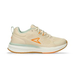 Tenis Deportivos Beige Power Powell Mujer