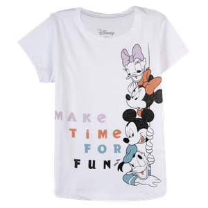 Camiseta Manga Corta Niñas - Minnie Mouse