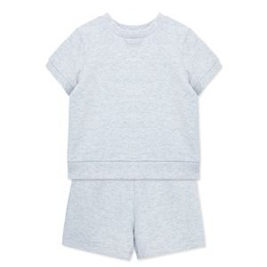 Set Camiseta y Short Gris Niños - Little Me
