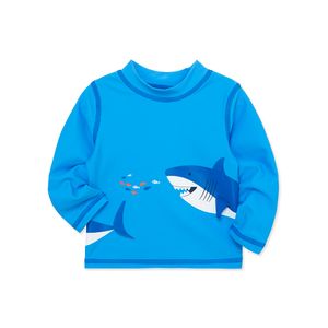 Camiseta de Baño Tiburón Azul Niños - Little Me