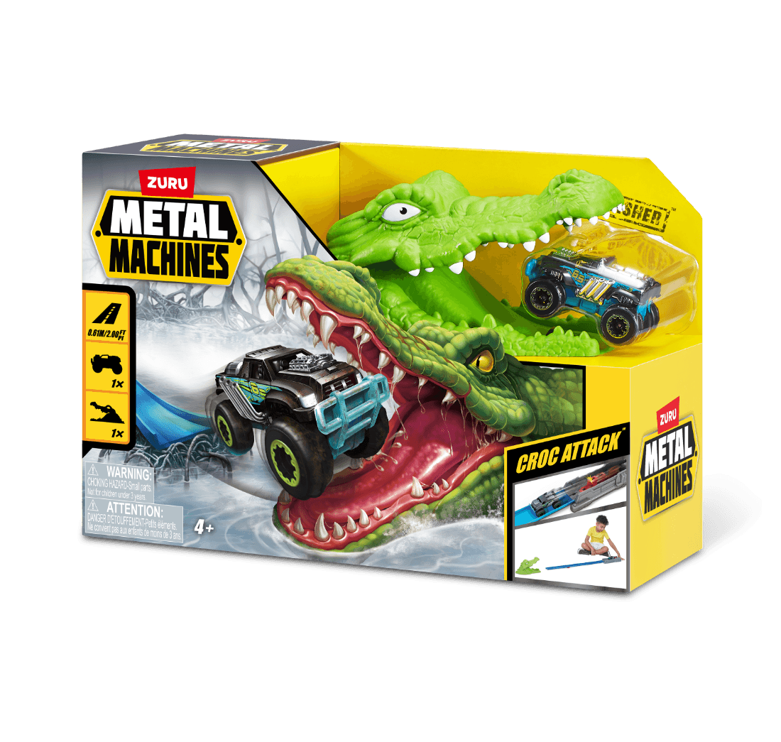 Pista Ataque de Cocodrilo Metal Machines Pepe Ganga