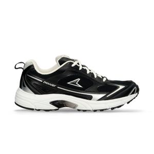 Tenis Deportivos Negro-Gris Power Zeta Relic Hombre