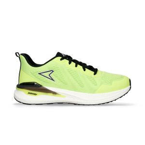 Tenis Deportivos Verde-Negro Power Bounce Runn Hombre