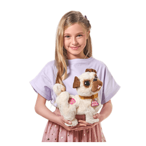 Perro Pug Interactivo - Beige - Pets Alive