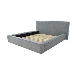 Cama Lennon Doble Gris - Hogar Venecia