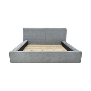 Cama Lennon Doble Gris - Hogar Venecia