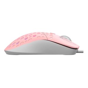 Mouse Gamer RGB 6 Botones 8000 DPI Rosado - Xtrike Me