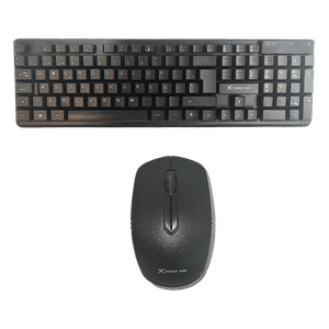Set Teclado + Mouse Inalámbrico - Xtrike Me
