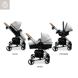 Coche para Bebé Travel System Prima Gris - Bebesit