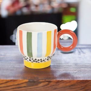 Mug Rayas Multicolor 430ml - Ikhome