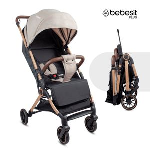 Coche para Bebé Compacto Micro Beige - Bebesit