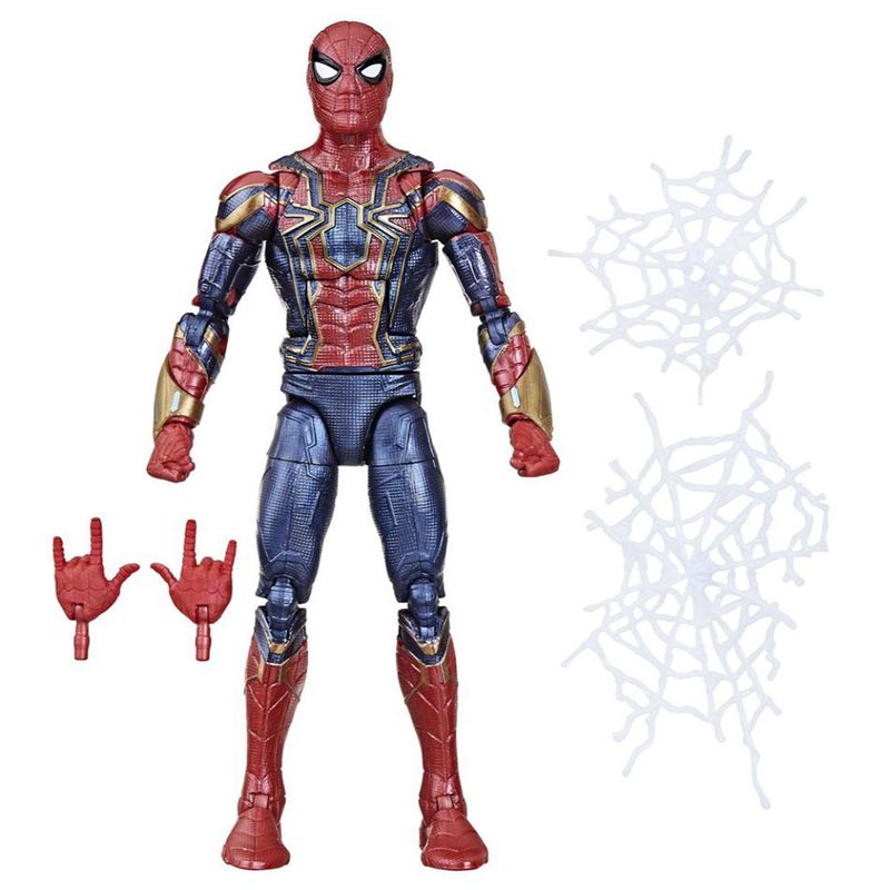 Spiderman Traje MuÃ±ecos De Apego Precio Figura Spiderman Legends