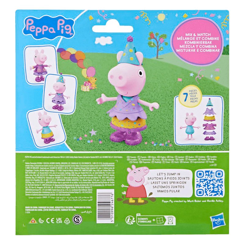 Set Muneca Estilos De Fiesta Peppa Pig Peppa Pig Pepe Ganga Pepe Ganga